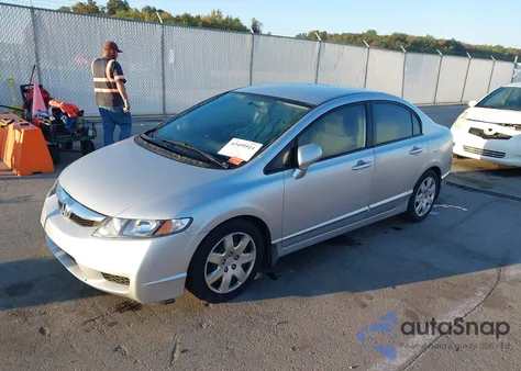 2010 Honda Civic Lx из США, поврежденный, VIN 2HGFA1F53AH321660